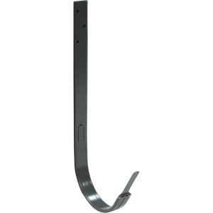 Крюк длинный стальной Optima 125 мм RAL7024 серый