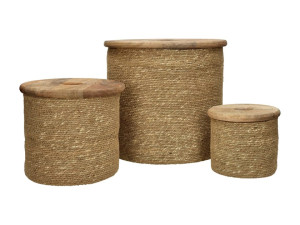 Контейнер из мешковины