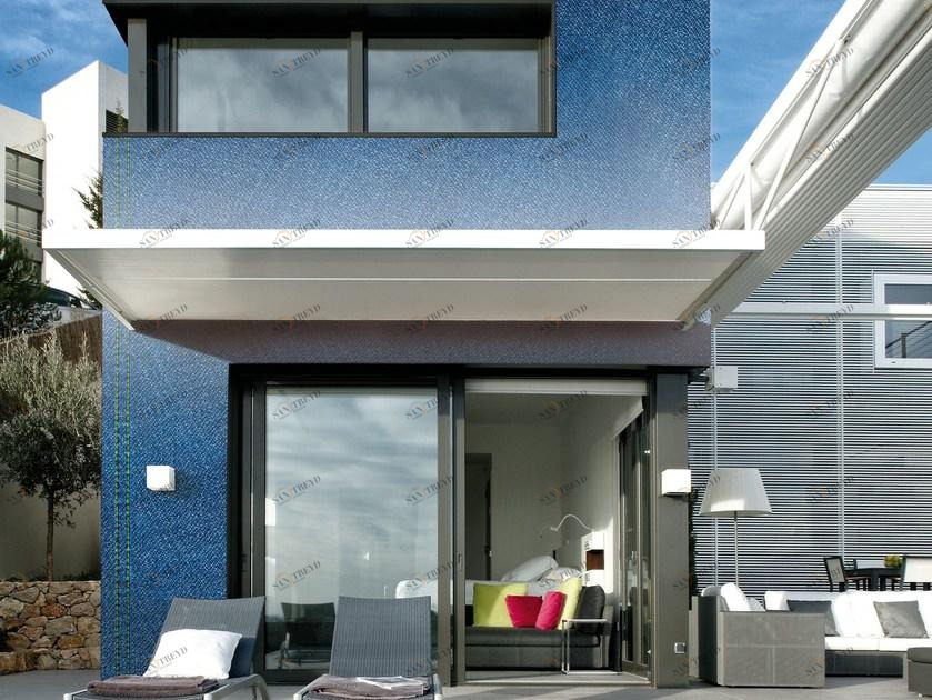 Wall&decò Обои для улицы с эффектом ткани Out system 15 sun-id-1364440