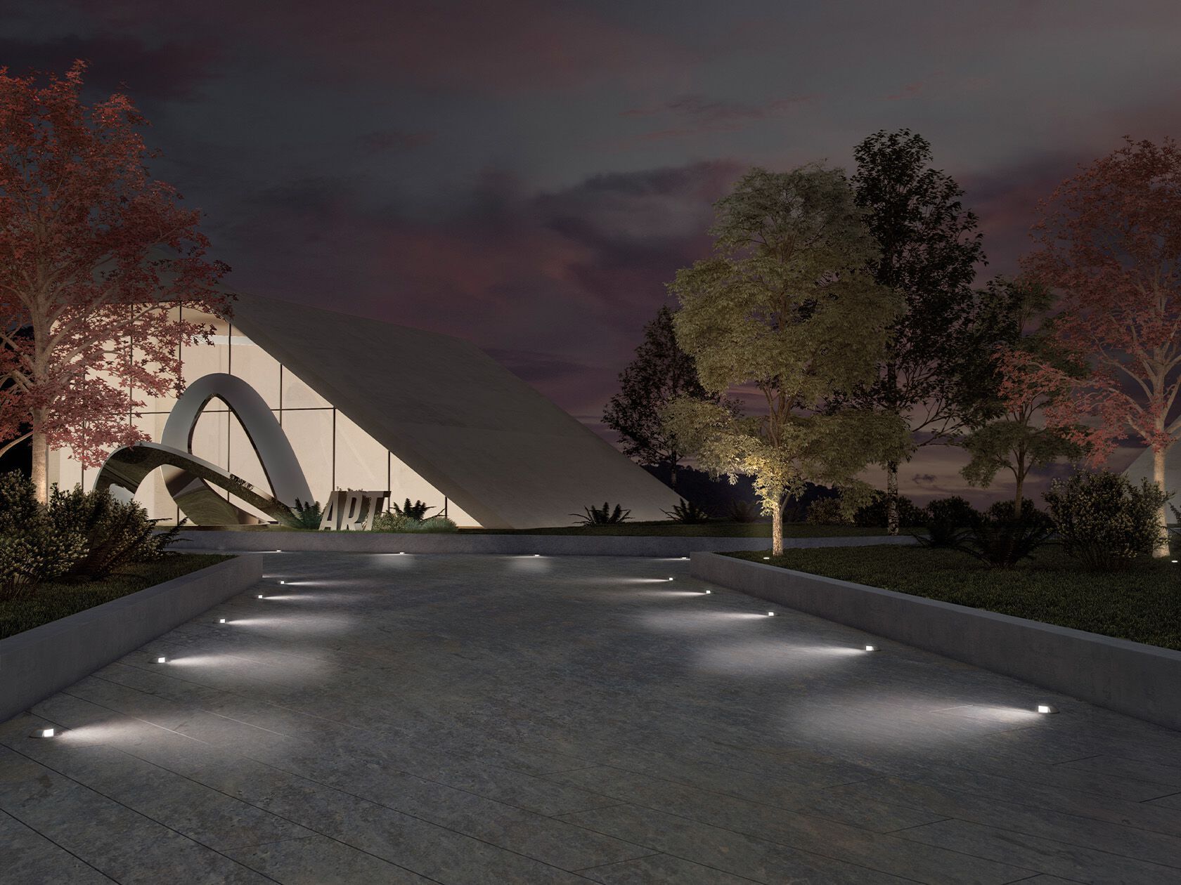 Открытый алюминиевый светодиодный маркер [LND] общие ARCH-00049761 - Вид №6