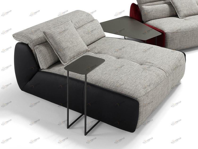 Egoitaliano Мягкая кушетка из ткани Selfy sun-id-1375563