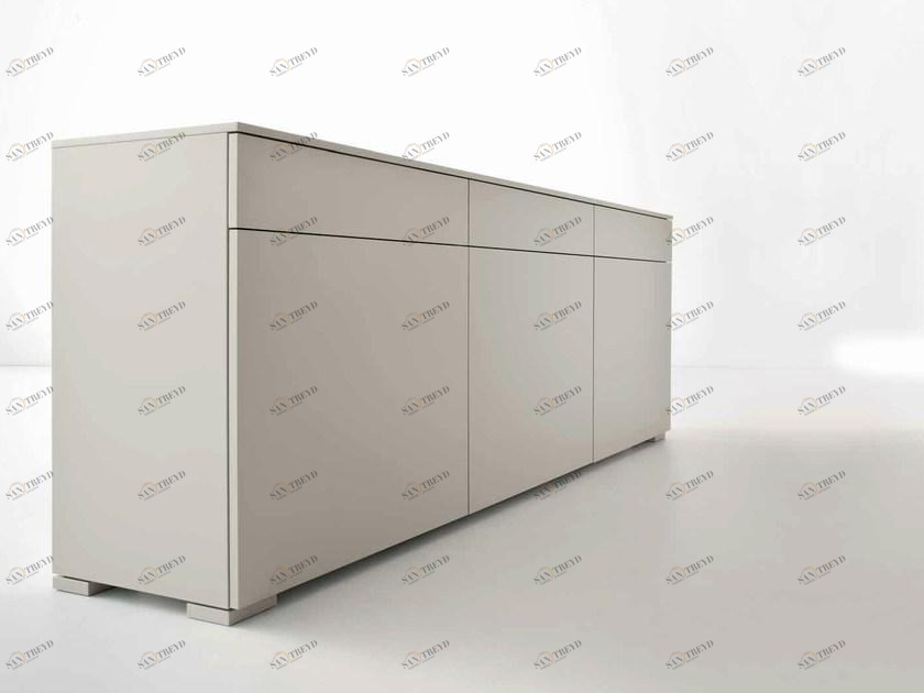 Dall'Agnese Лакированный буфет с распашными дверцами с ящиками Slim sun-id-1362189