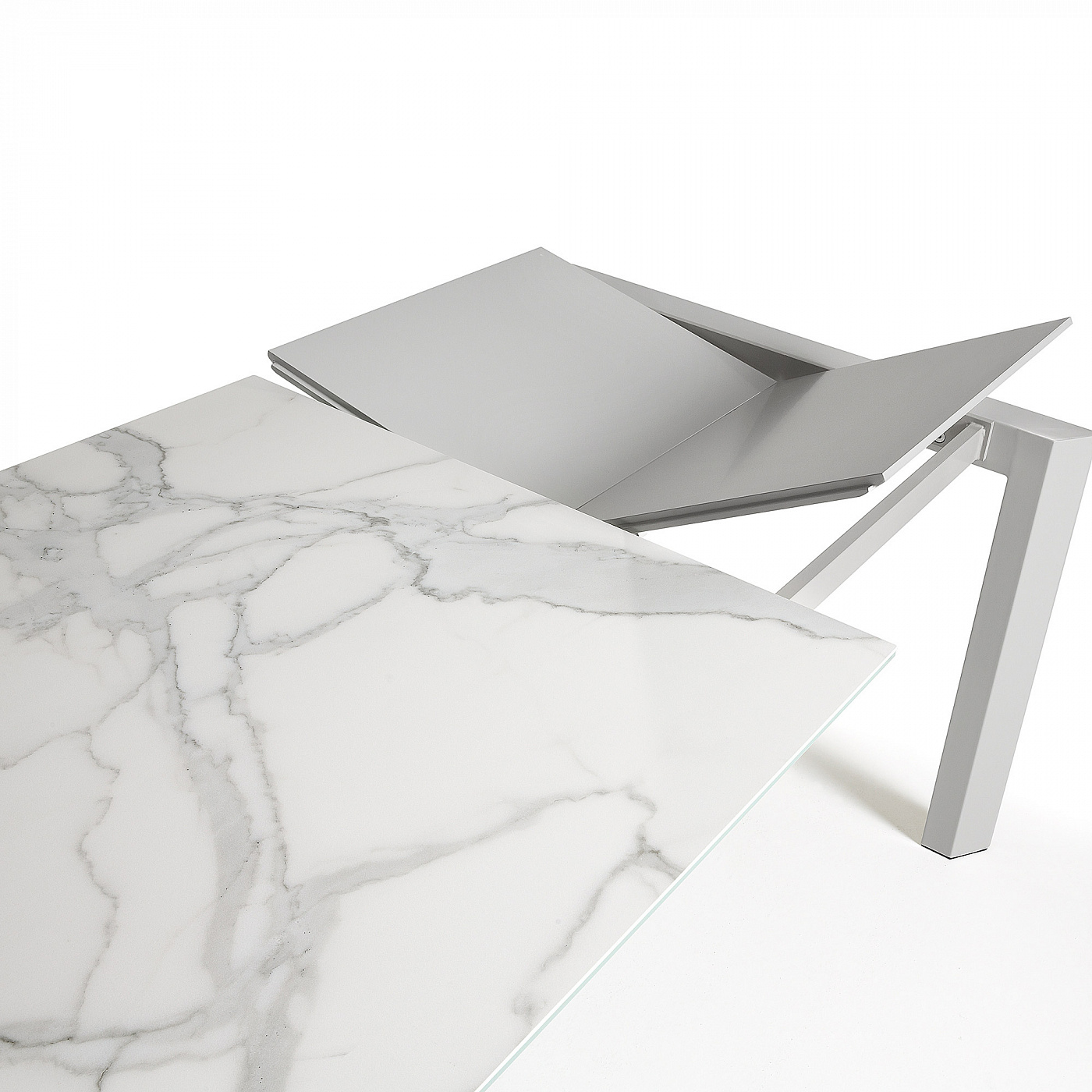 045458 Обеденный серый стол Atta керамика La Forma Axis - Вид №3