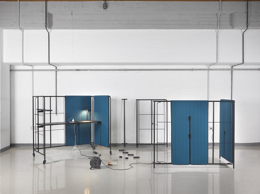 Marelli Кабинка для офиса в современном стиле из ткани Pendrillon sun-id-1467921 - Вид №9