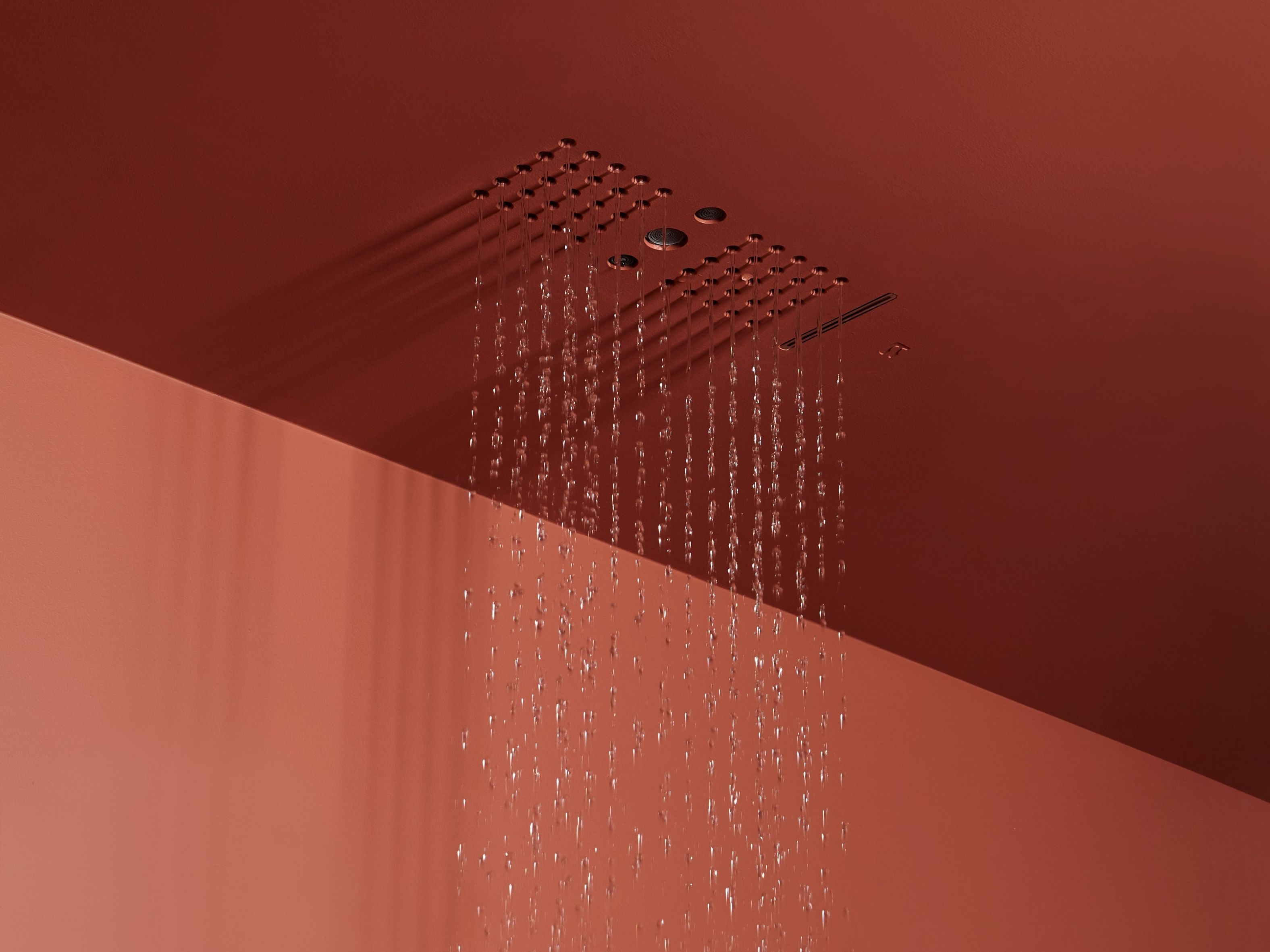 Встраиваемая потолочная насадка для душа в Flumood® Antoniolupi GHOST COMBI ARCH-00086022