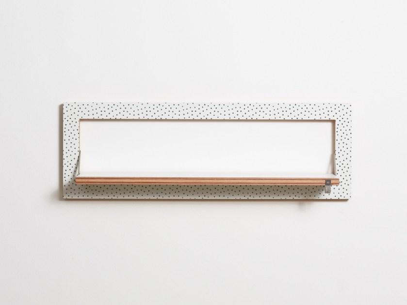 AMBIVALENZ Складная фанерная полка Fläpps shelf 80×27-1 Fl060044 - Вид №3