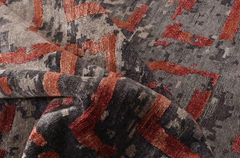 Mohebban Ковер из бамбука с рисунком ручной работы Loft all over sun-id-1345520 - Вид №1