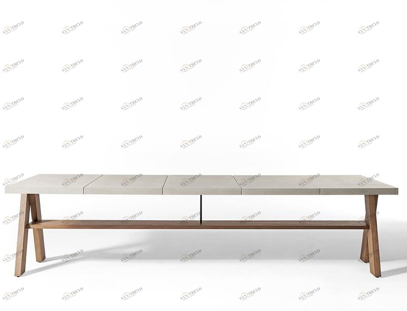 Meridiani Прямоугольный садовый стол uhpc Joi open air sun-id-1513389