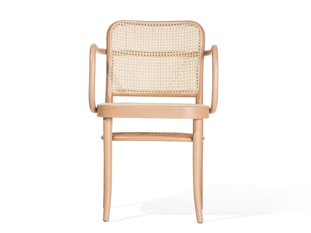 Деревянный стул с подлокотниками TON 811 ARCH-00139526