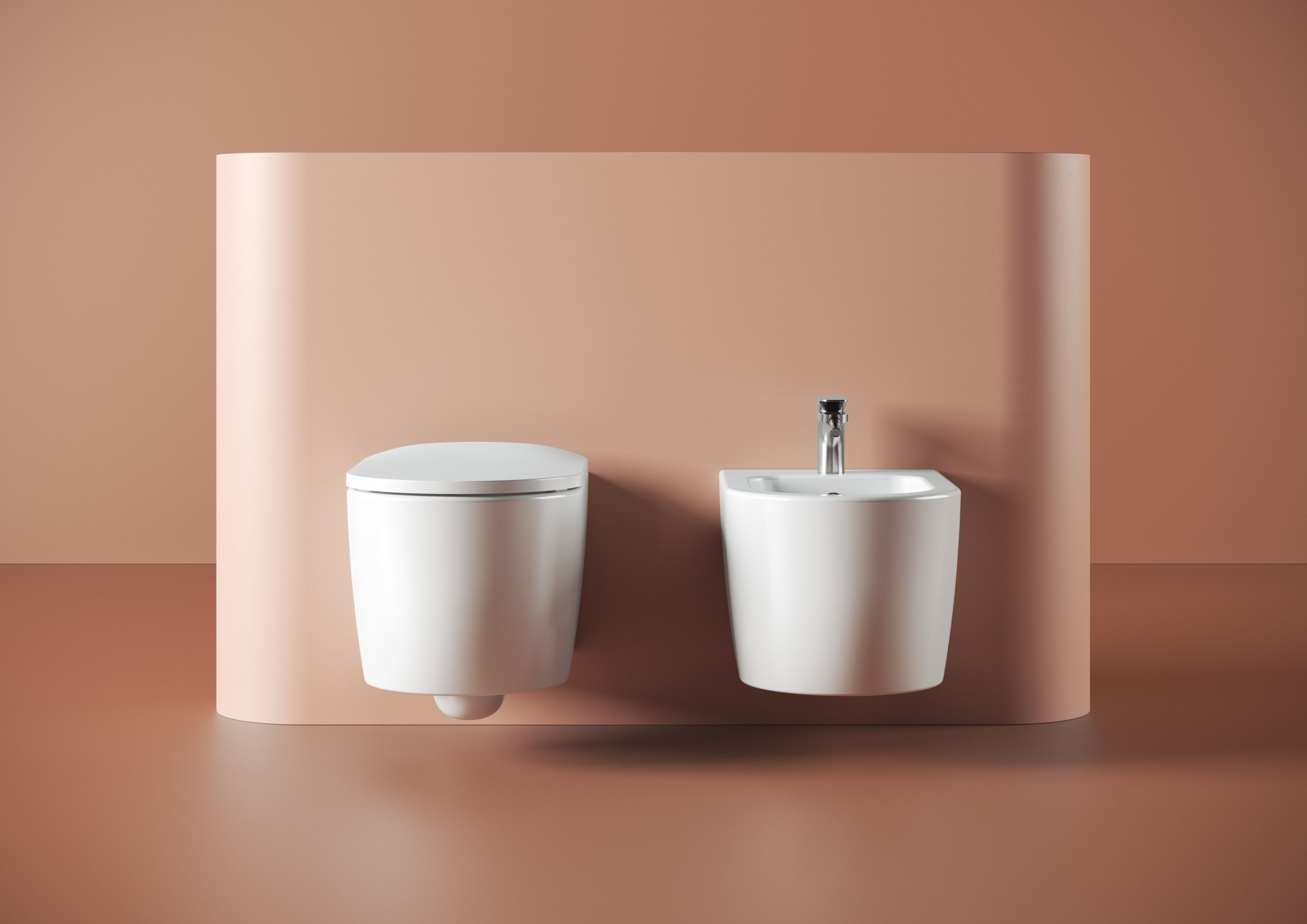 Керамический подвесной туалет ArtCeram Моне ARCH-00084016 - Вид №3