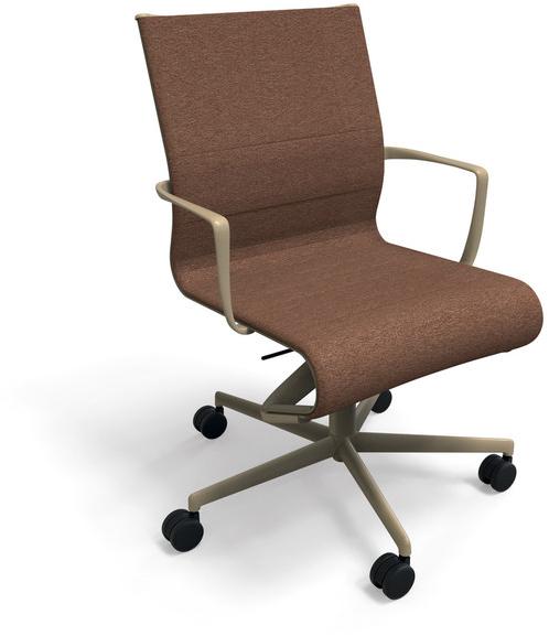 Alias Регулируемое по высоте вращающееся офисное кресло с подлокотниками Frame 52 / frame 52 soft sun-id-1404465 - Вид №1