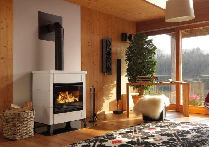 PALAZZETTI Дровяная печь из керамики класса а sun-id-1483975 - Вид №3