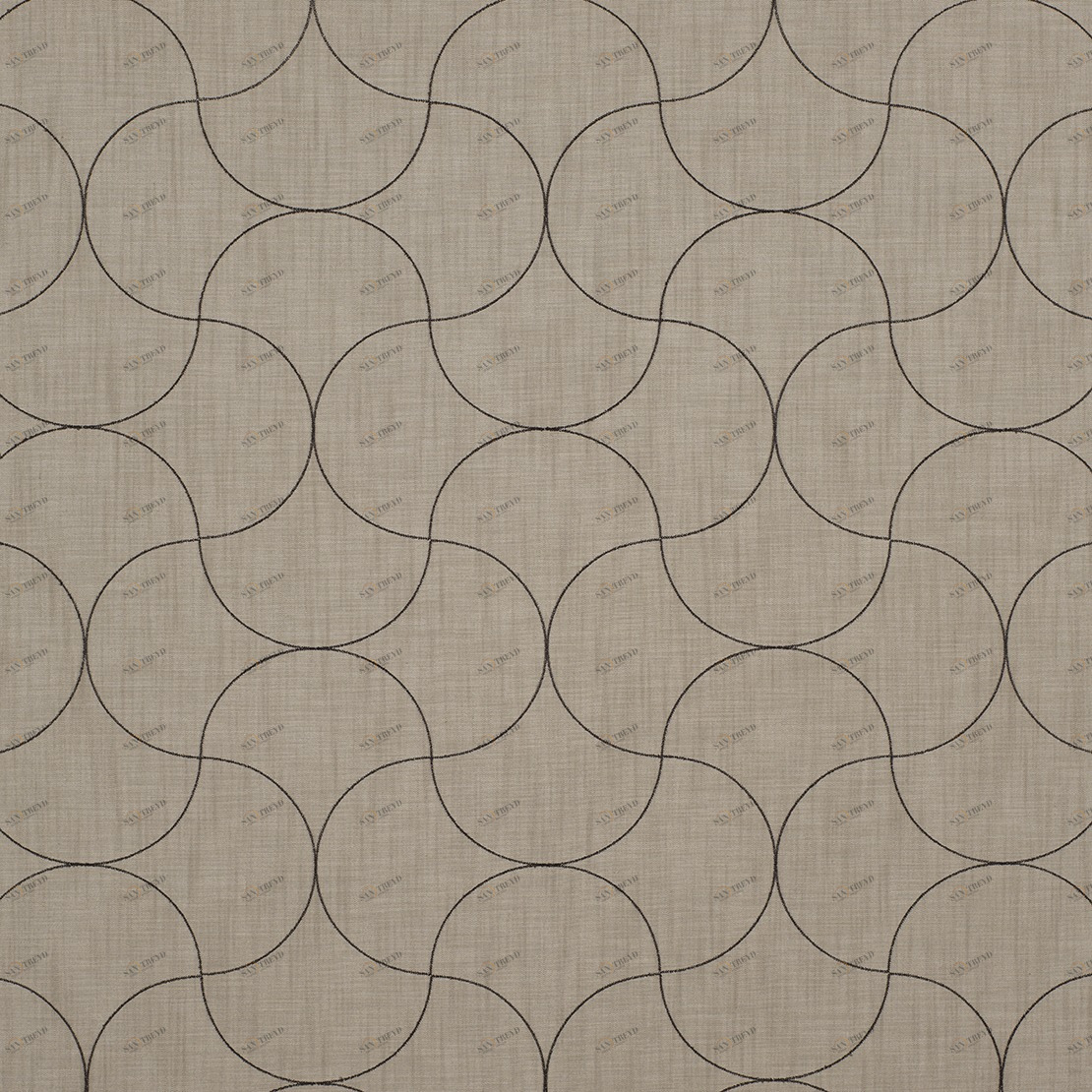 Рулон обоев CEREMONY CMN29549302. Основа вышивка Casadeco