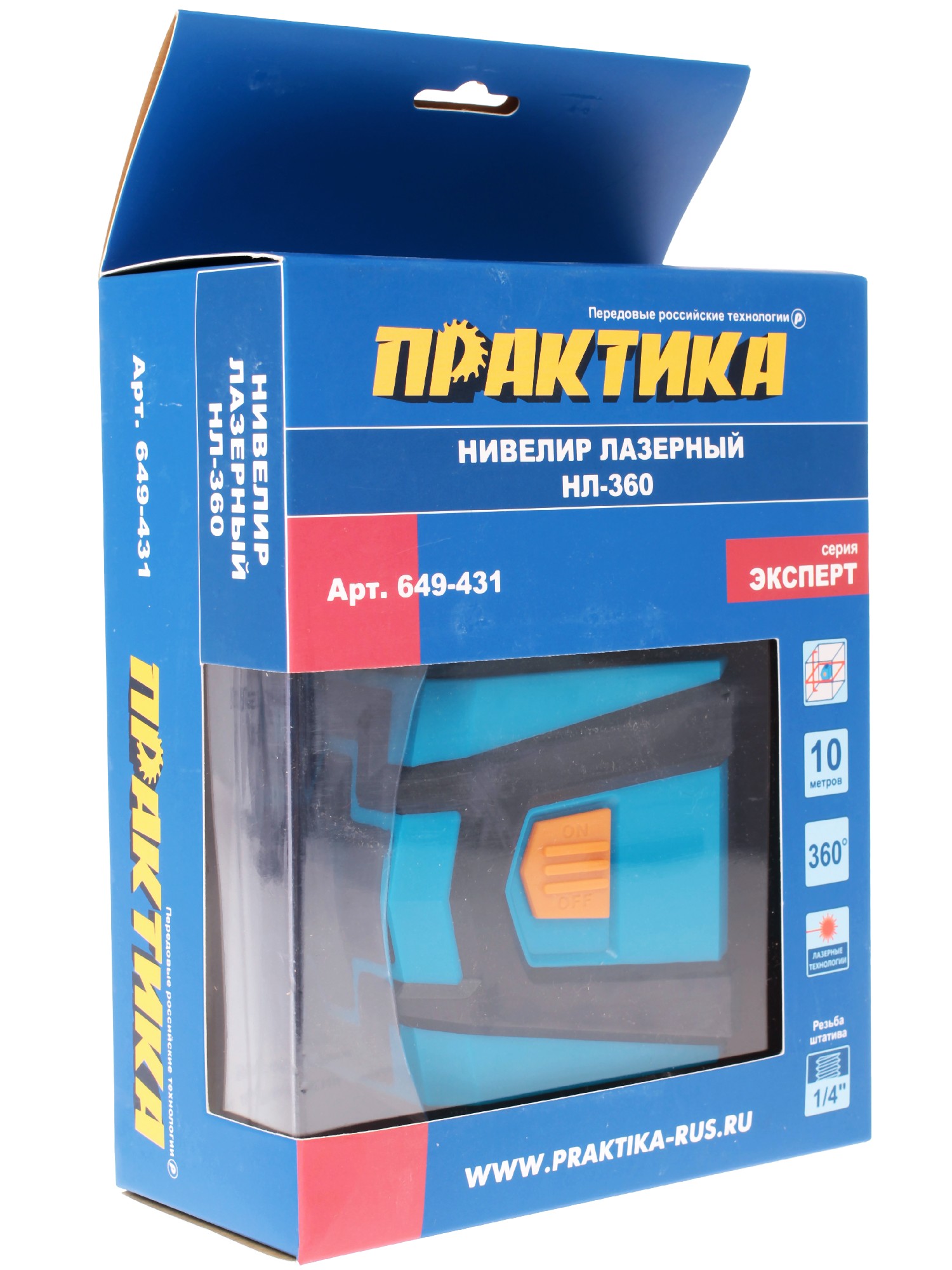 Лазерный нивелир Практика НЛ-360 649-431 1039966 STDN-0050175 - Вид №8