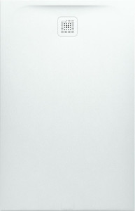 H2129570790001 Душевой поддон, материал Marbond, ультратонкий, прямоугольный, слив по короткой стороне LAUFEN PRO