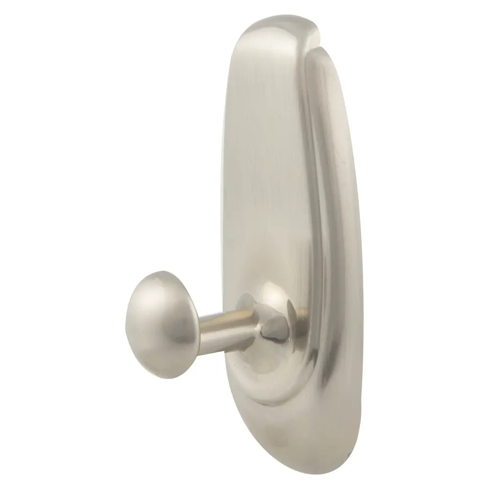 Крючок средний Command 17061BN легкоудаляемый металлик, 1 шт STLM-2003648