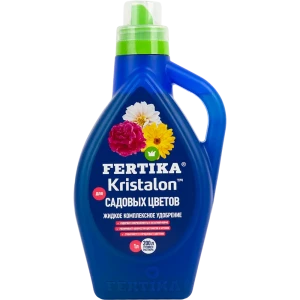 Удобрение Fertika Кристалон для садовых цветов 1 л