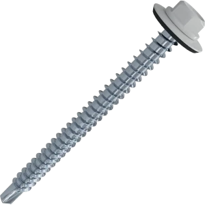 Кровельные саморезы STANDERS RAL9003 сверлоконечные белые 4.8x35, на вес (около 198 шт/кг) 82182019 STLM-2029815