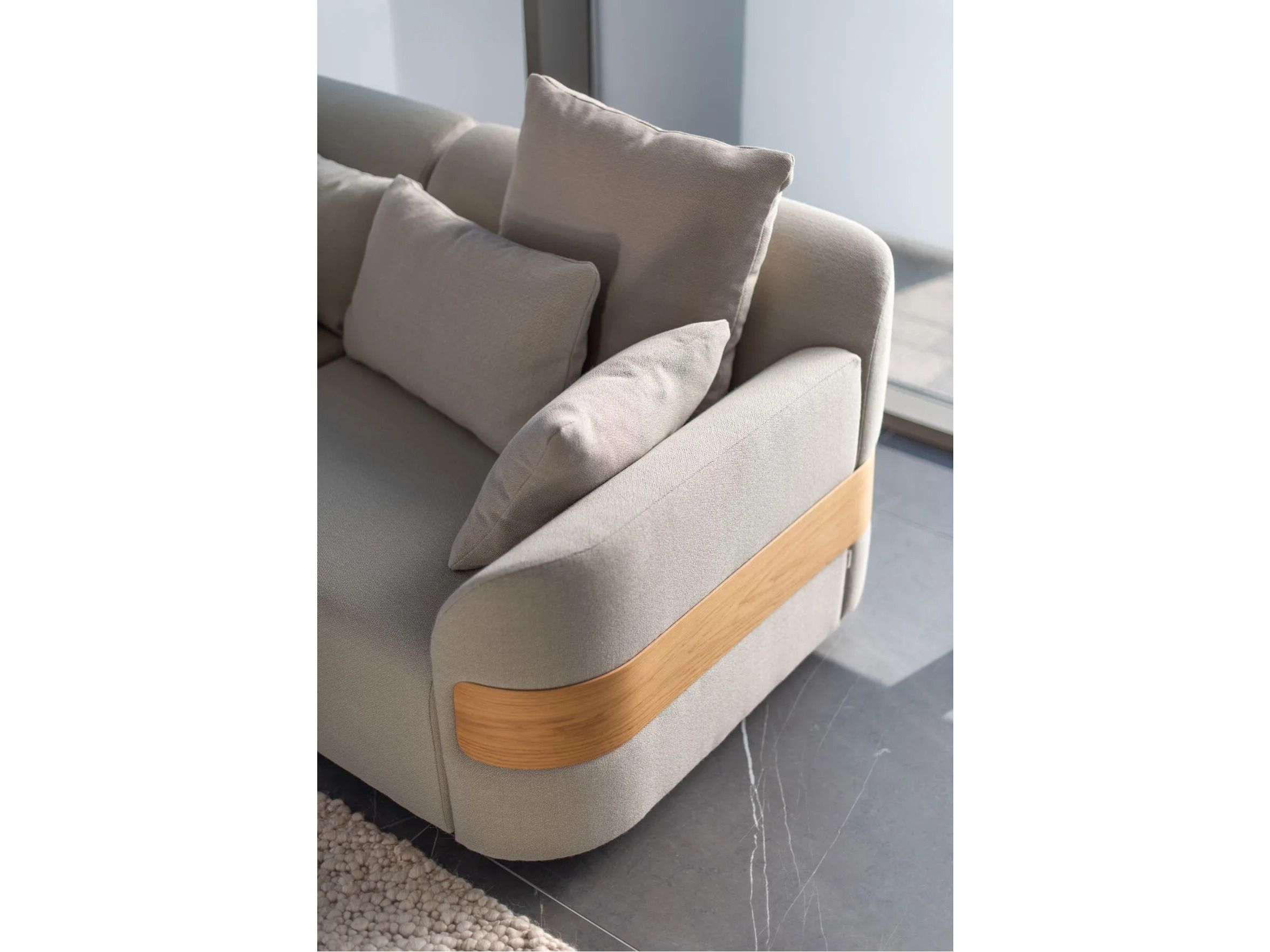 Модульный тканевый диван Gazzda HUGG ARCH-00083434 - Вид №10