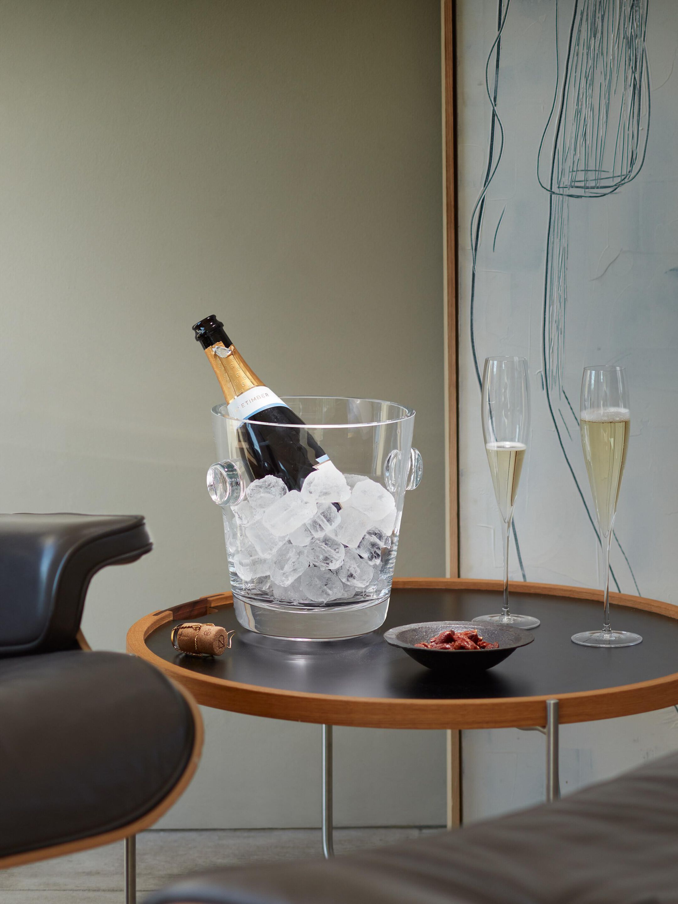 Ведро для льда из дутого стекла - 5,2 л LSA Мадрид ARCH-00028853 - Вид №2