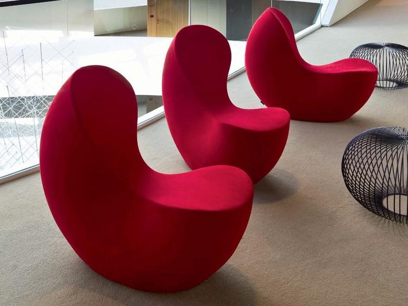 La Cividina Мягкое кресло, обитое микрофиброй или тканью Nautile sun-id-1480526 - Вид №5