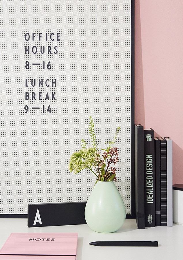 Запасной набор букв черный Design Letters 20203101BLACK - Вид №1