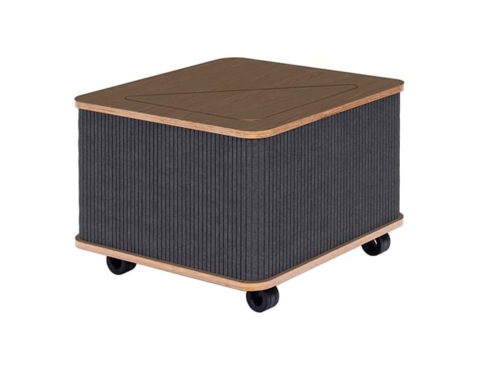 Низкий журнальный столик из войлока с колесами Askia THE CATCHER ARCH-00150503 - Вид №10