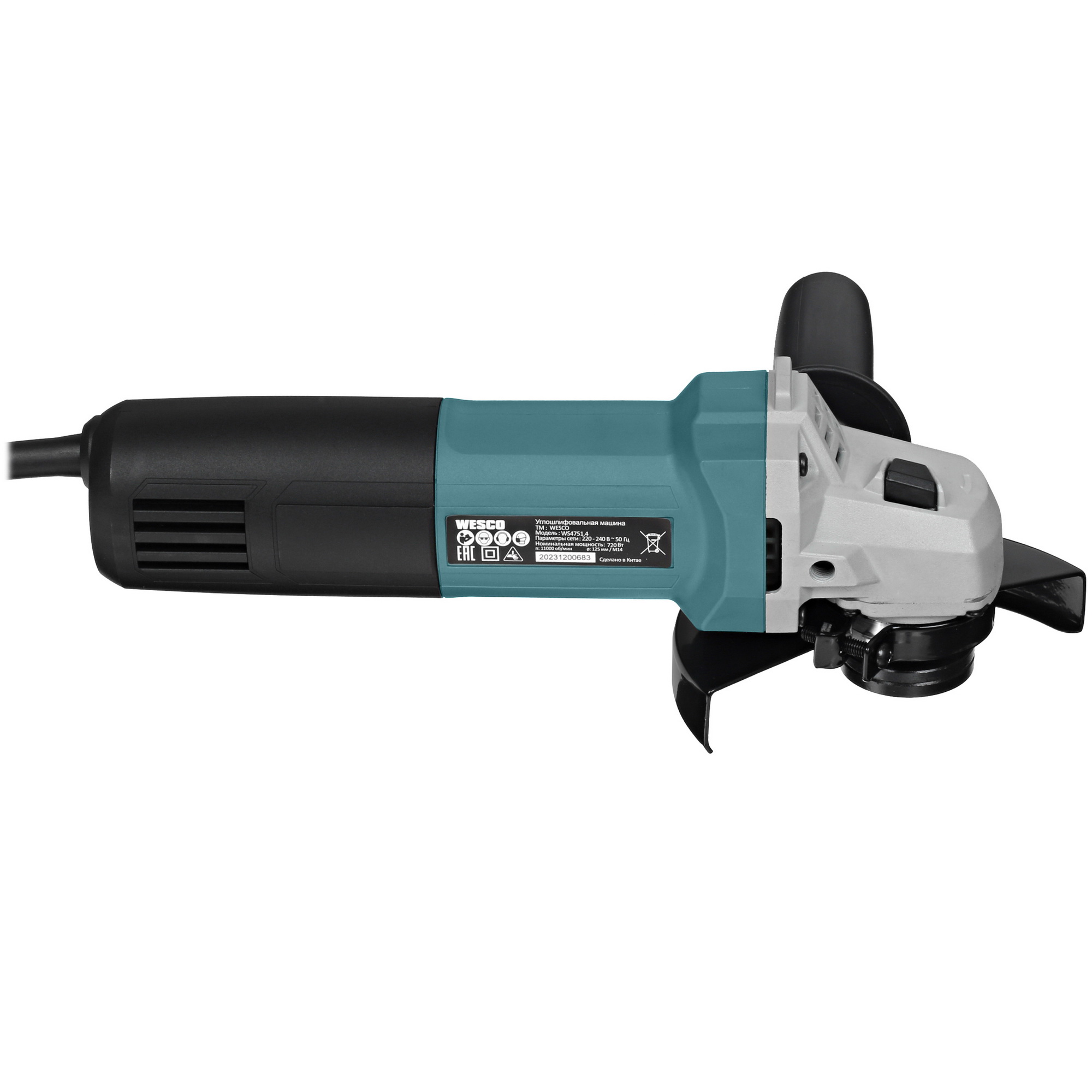 Углошлифовальная машина (УШМ) Wesco WS4751.4 5094194 STDN-0144488 - Вид №3