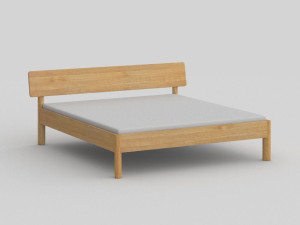 Двуспальная кровать из массива дерева