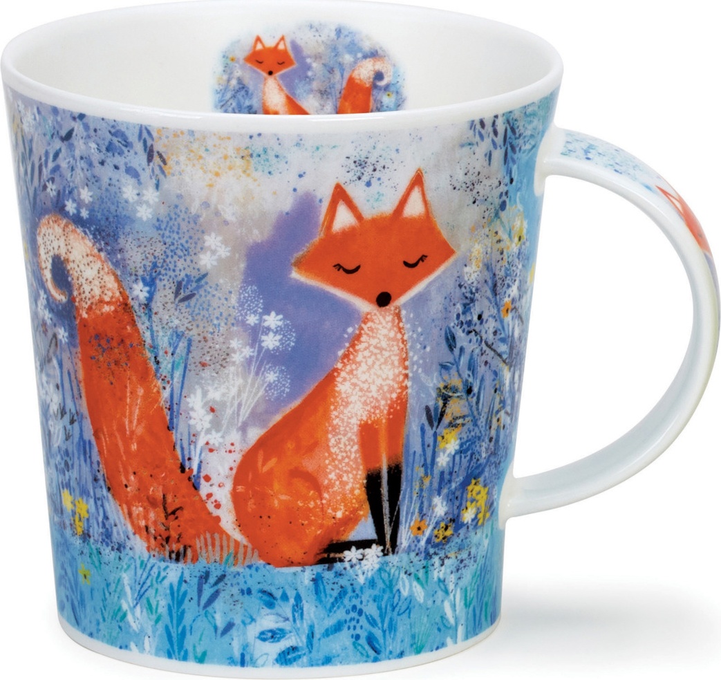 10658784 Dunoon Кружка Dunoon "Волшебный лес. Лис.Ломонд" 320мл Фарфор костяной 