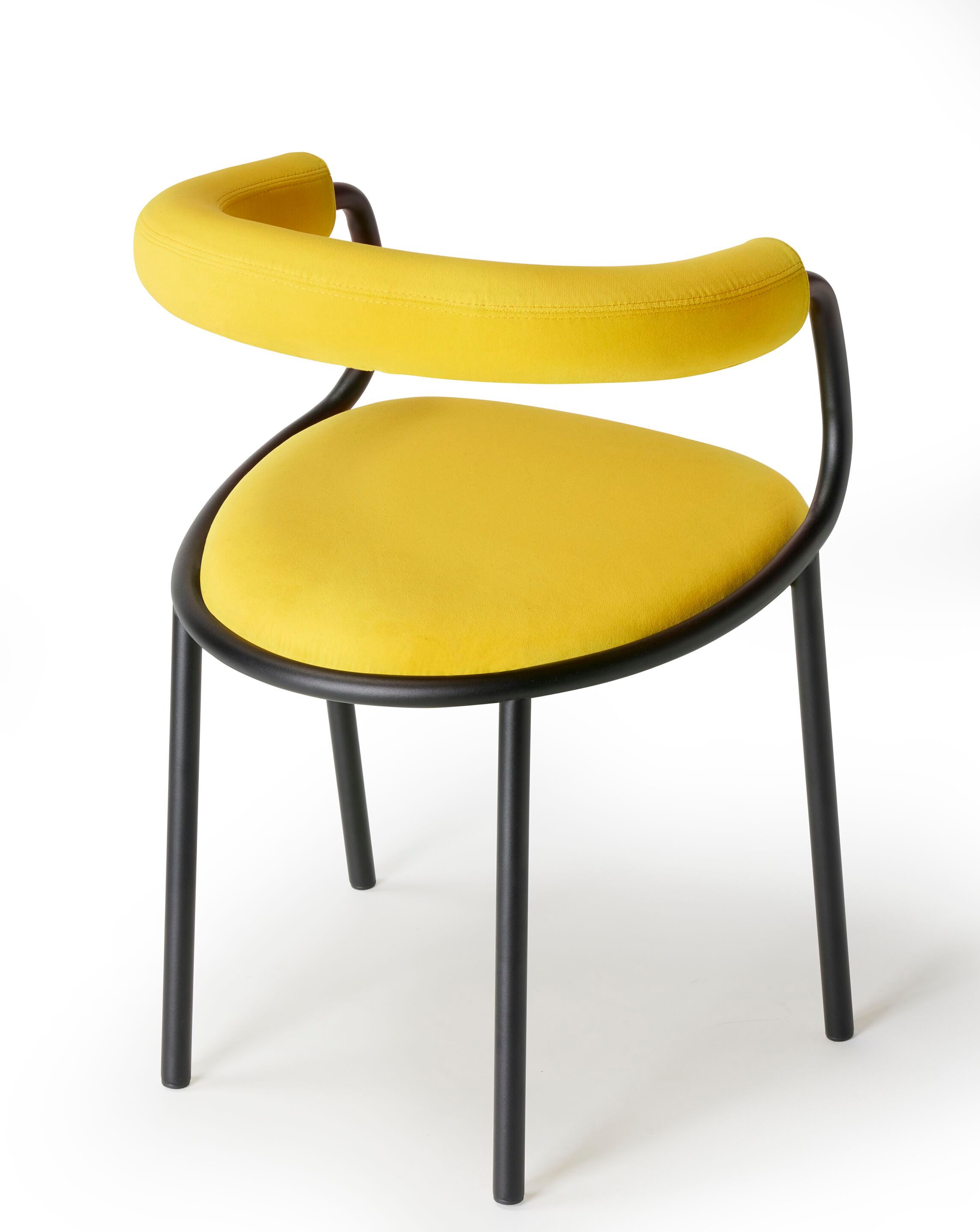 Стальное кресло с подлокотниками с открытой спинкой S-CAB Коала ARCH-00046478 - Вид №2