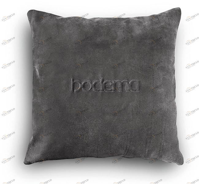 Bodema Однотонная квадратная подушка из ткани  R 