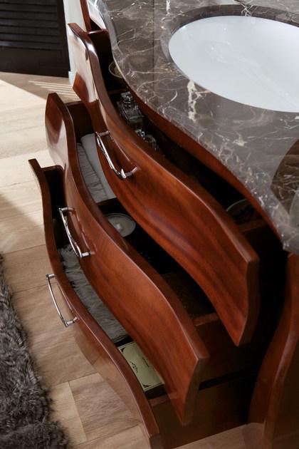 LEGNOBAGNO Лаковая тумба под умывальник с ящиками Style 2 sun-id-1348041 - Вид №1