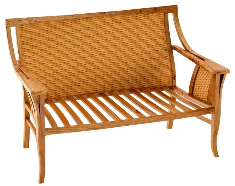 ASTELLO Диван из тикового дерева Deco Tournesol Ts.ss2.s1.02 - Вид №1