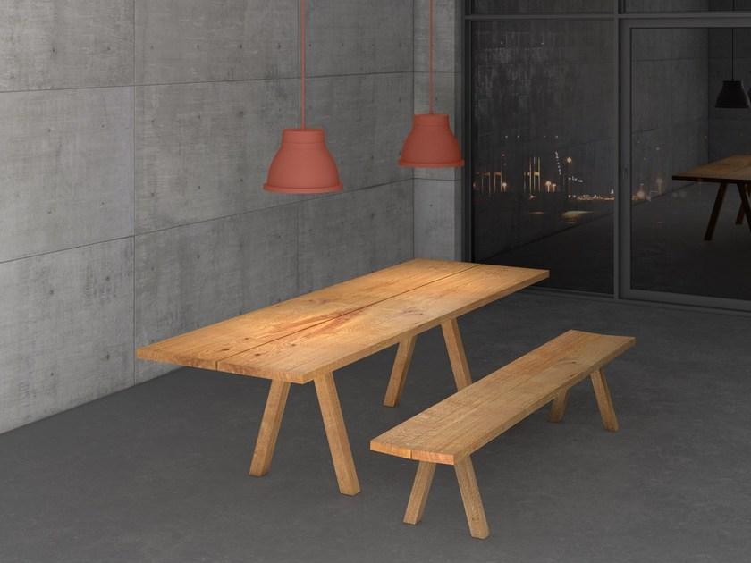 Vitamin Design Прямоугольный стол из массива дерева Papilio sun-id-1515462 - Вид №5