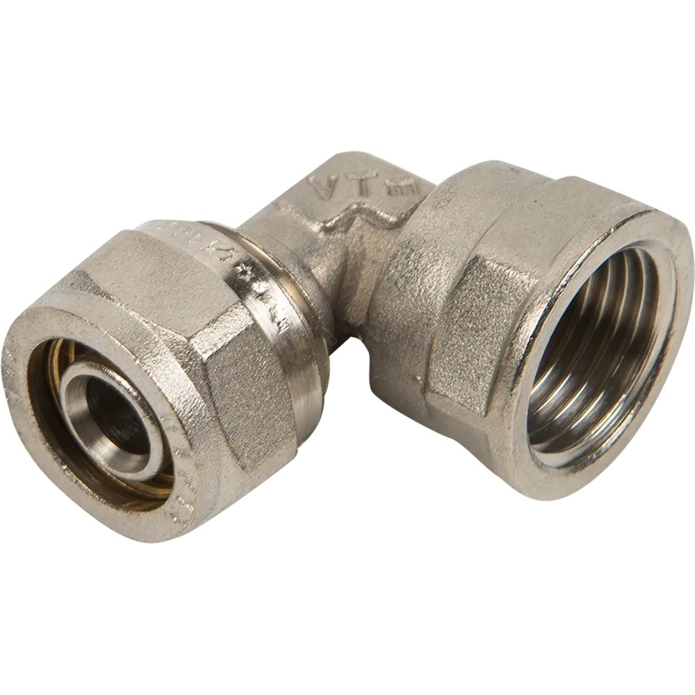 Угол комбинированный Valtec 90° для металлопластиковых труб 16 мм x 1/2" 10522523 STLM-0000595