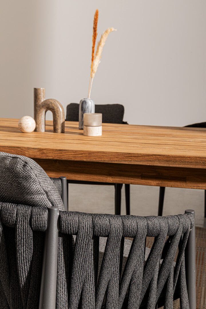 Веревочный садовый стул со встроенной подушкой BIZZOTTO Jacinta ARCH-00039925 - Вид №1