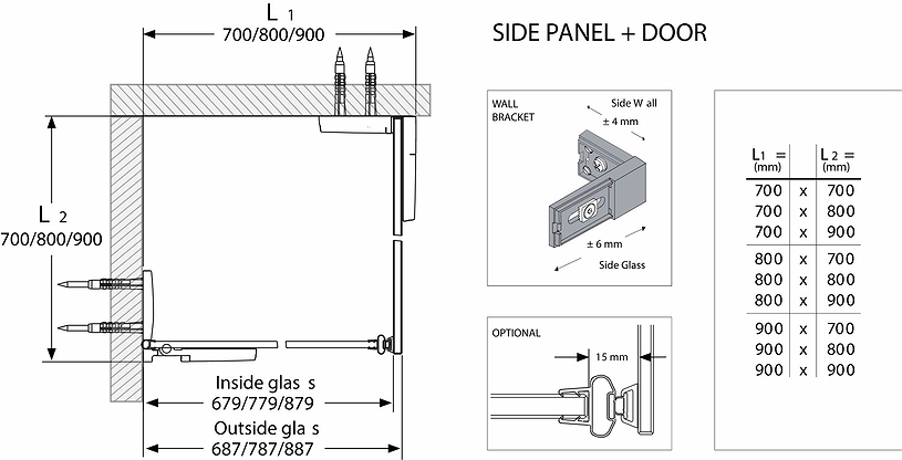 685182 Душевая дверь IFO Stella, дверь IFO Stella 700 правая - Вид №8