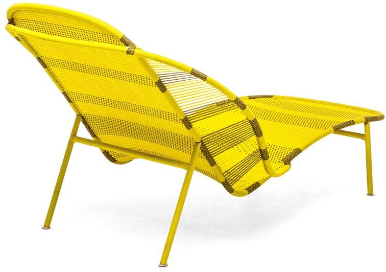 Moroso Шезлонг из цветных тканых полиэтиленовых нитей M'afrique sun-id-1371894 - Вид №1