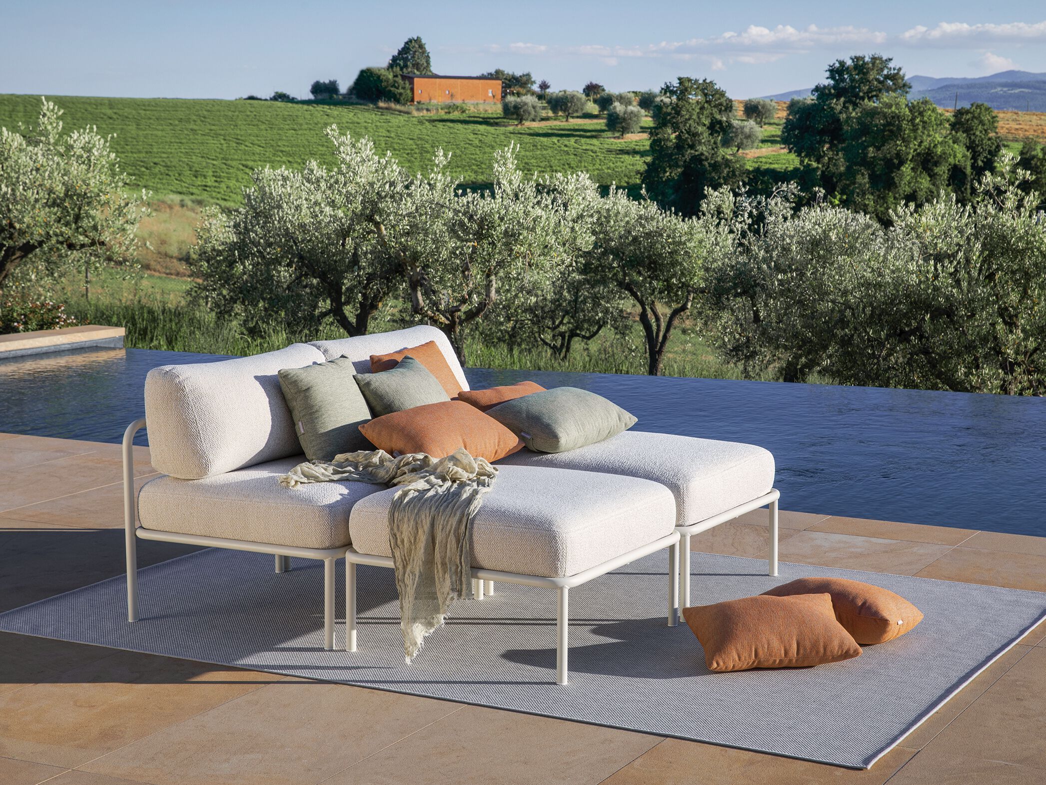 Стул для сада из акриловой ткани Vermobil Майами ARCH-00038263 - Вид №1