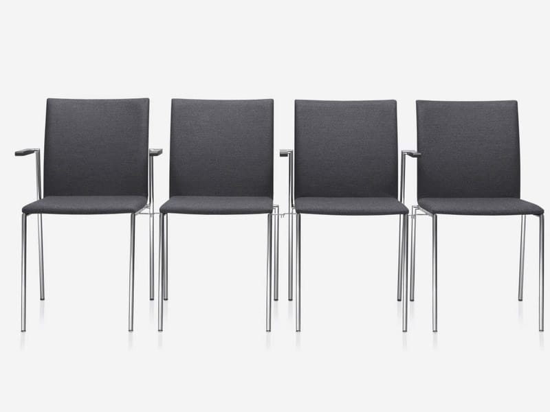 Мягкий штабелируемый стул с подлокотниками Brunner Милан ARCH-00048965 - Вид №2