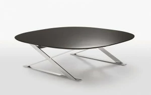 Maxalto Низкий квадратный журнальный столик из мдф Pathos