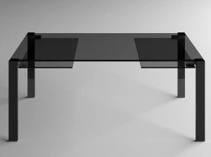 Tonelli Design Раздвижной прямоугольный стеклянный стол
