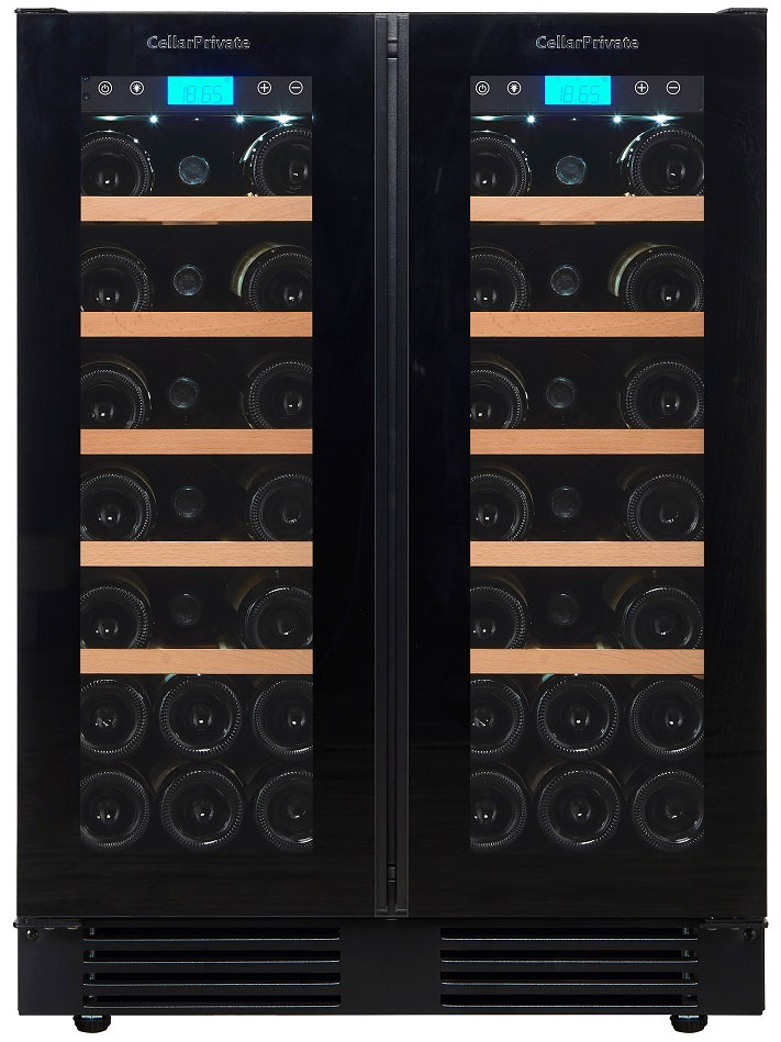 9165724 Винный шкаф CellarPrivate CP042-2TBH черный CELLAR PRIVATE STDN-0007431 - Вид №3