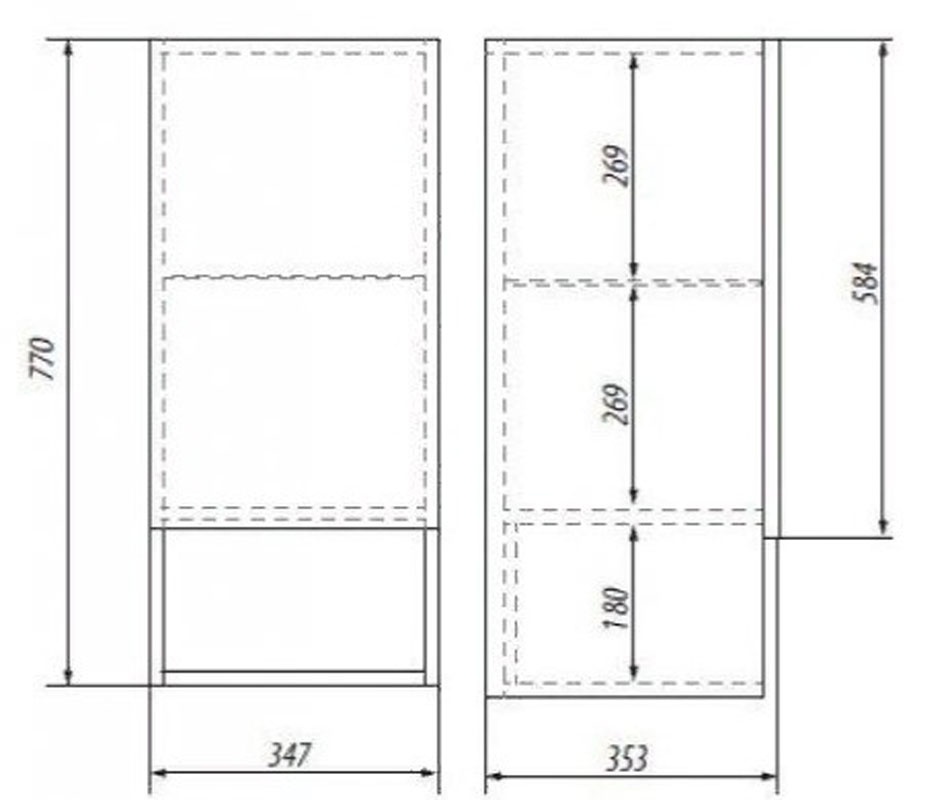 99.0810 Полупенал Dreja Perfecto - Вид №1