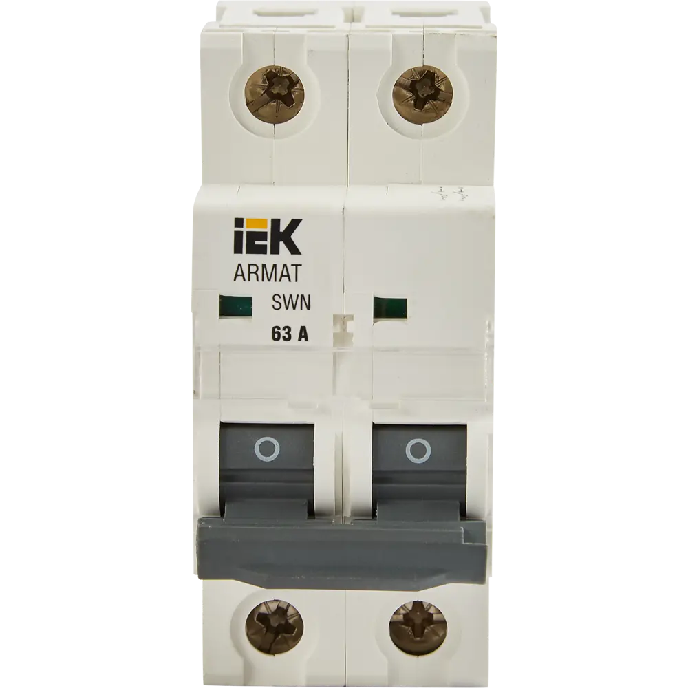 Дифференциальный автомат IEK SWN 2P 63А с защитой от утечек 87762176 STLM-1435690 - Вид №1