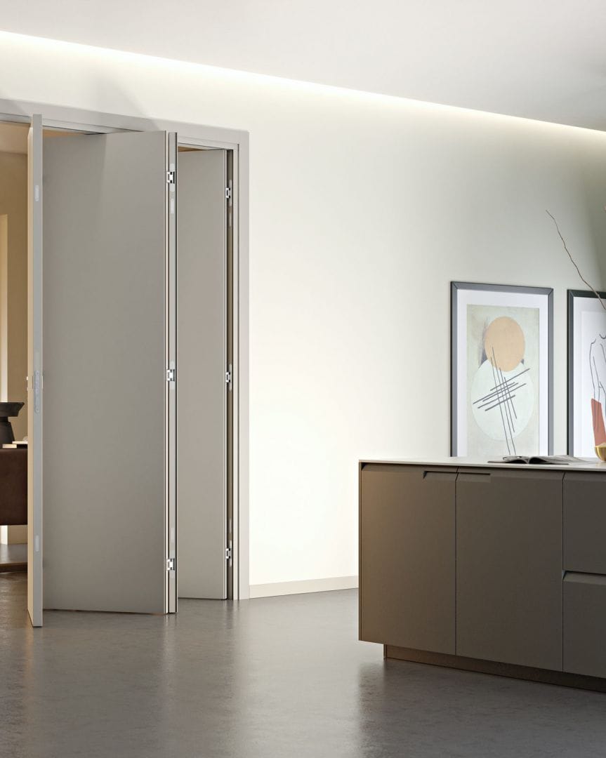 Лакированная книжная дверь Pail Serramenti LINEA ARCH-00139750 - Вид №1