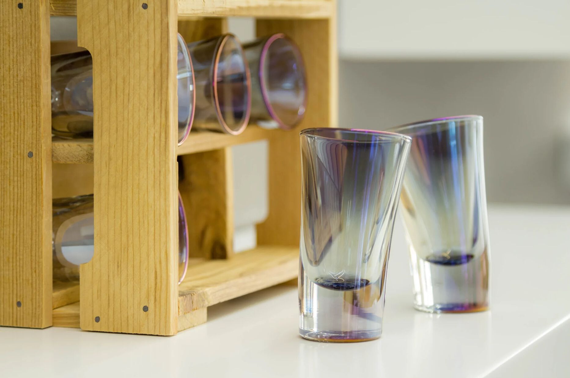 Набор стеклянных стаканов для ликера PlusObject HOLOGRAPHIC ARCH-00038112 - Вид №2