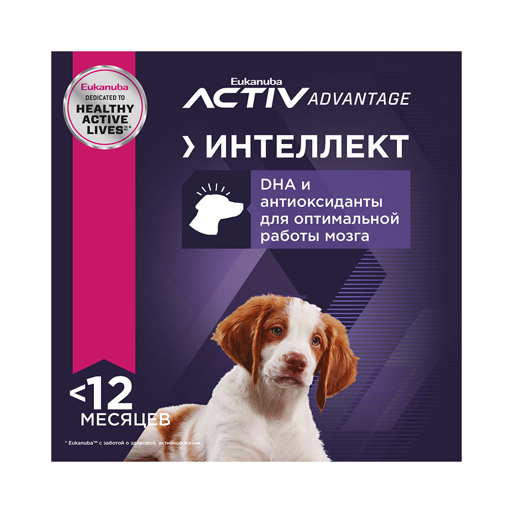 Т00001247 Корм для щенков ягненок, рис сух. 1кг Eukanuba  - Вид №4