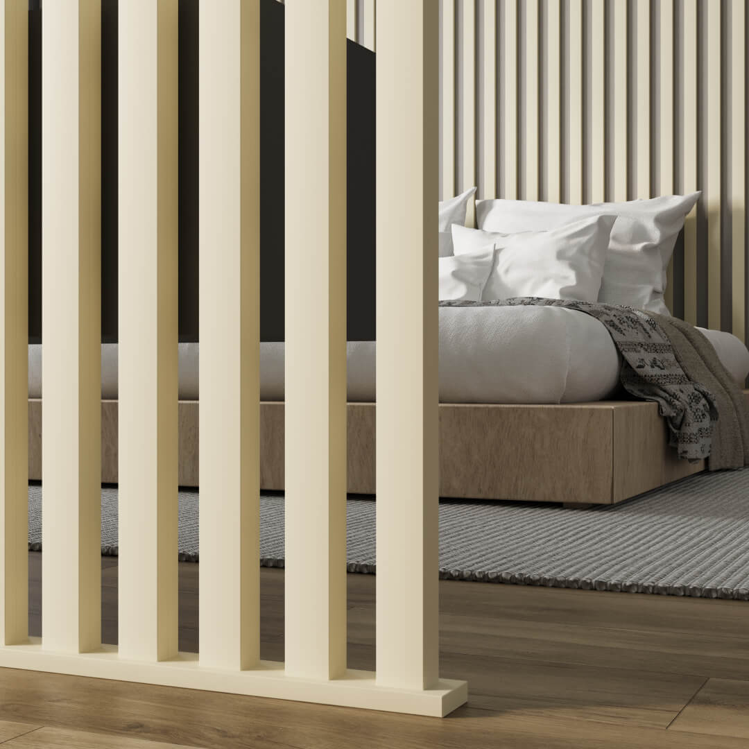 Интерьерная Рейка МДФ STELLA Планкен De Luxe Palomino 16*60*2700 (уп.6 шт.) STSR-833 - Вид №7